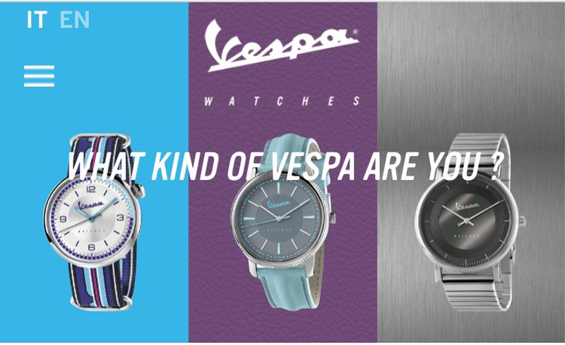 Nuevos relojes Vespa