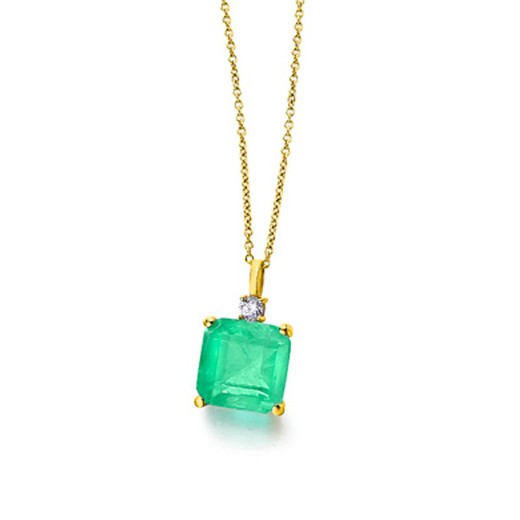 Gargantilla LECARRE Oro Green love. GD100OA-00