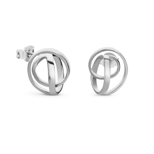 Pendientes JOIDART plata EMBOLIC pequeños. J3232AR019000