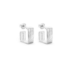 Pendientes JOIDART plata LIGNIS pequeños. J3421AR019000