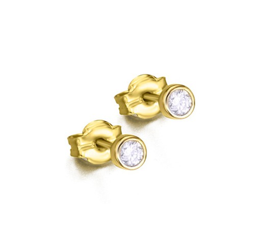 Pendientes LECARRÉ oro y diamantes. GB020OA-00