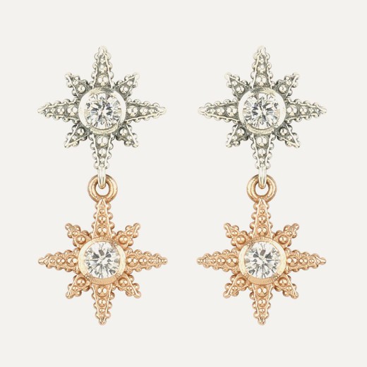 Pendientes SUNFIELD Cloris Star. PE064650