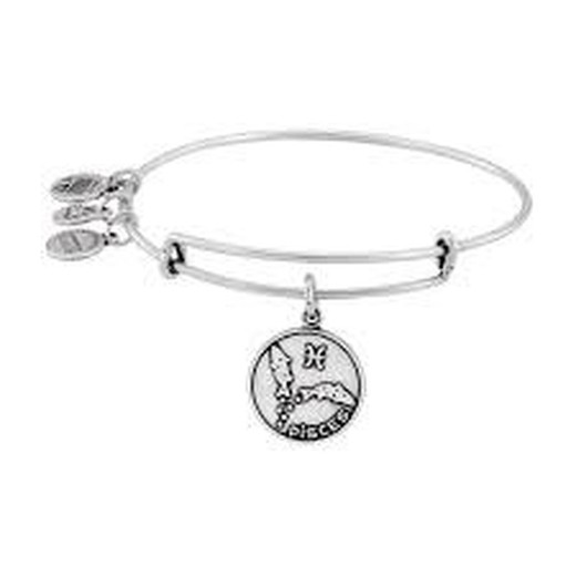 Pulsera ALEX AND ANI  color plata envejecida. A13EB01PIRS. PISCIS