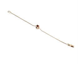 Pulsera GUCCI oro cubo cuarzo