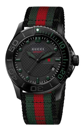 RELOJ GUCCI G-TIMELESS HOMBRE ACERO PAVONADO YA126229