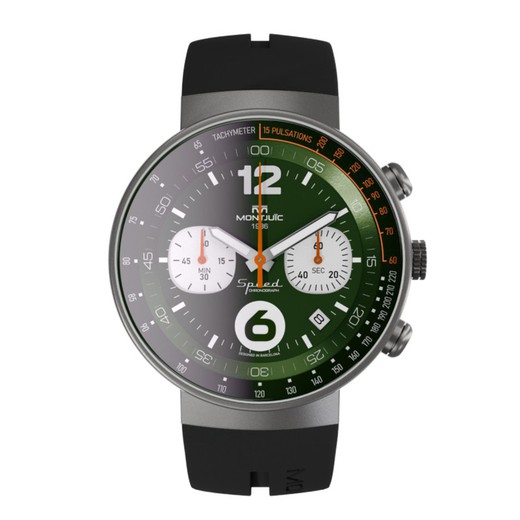 Reloj MONTJUIC Chrono Verde British SS. MJ2.0404.S