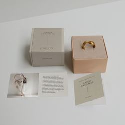 Anillo JOIDART dorado OCEANICA. J3400AN010016