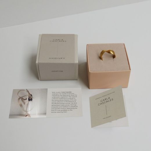 Anillo JOIDART dorado OCEANICA. J3400AN010016