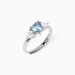 Anillo MABINA Lovely de plata. 523442