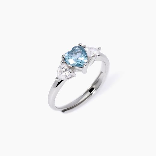 Anillo MABINA Lovely de plata. 523442