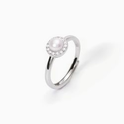 Anillo MABINA Milanés de plata. 523282