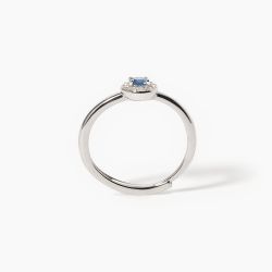 Anillo MABINA Milanesienne de plata . 523239