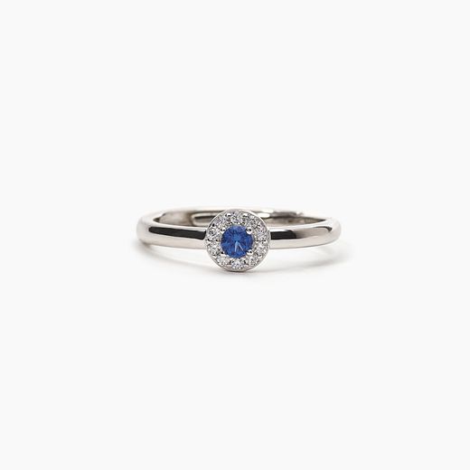 Anillo MABINA Milanesienne de plata . 523239