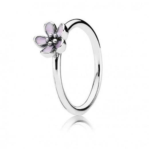 Anillo PANDORA plata y esmalte. Talla 14