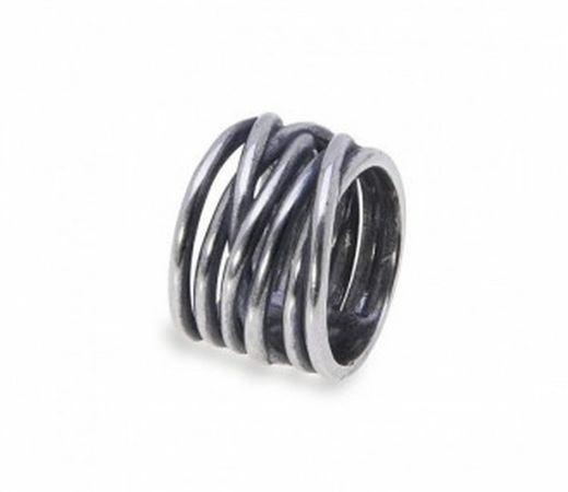 Anillo PLATADEPALO Logroño. MR005A