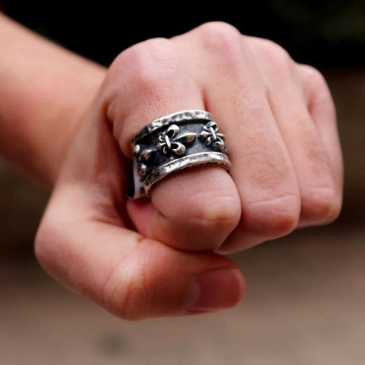 Anillo PLATADEPALO Ouro. RM1 T/22