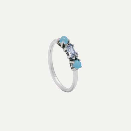 Anillo SUNFIELD de Plata Léna. AN065461