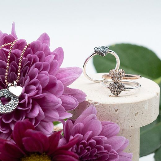 Anillo SUNFIELD de Plata Valentina. AN065352