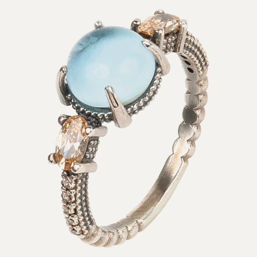 Anillo SUNFIELD Plata Zirconitas. AN064820