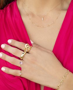 Colgante de oro y diamantes