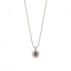 Colgante SUNFIELD de plata, turmalina rosa y circonitas. CL061194-26