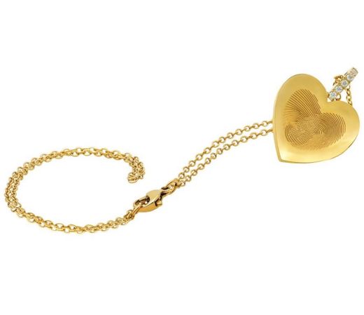 Collar AMEN-EMOTION acero chapado corazón y esmalte. EMACCLCUG3