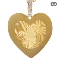 Collar AMEN-EMOTION acero chapado corazón y esmalte. EMACCLCUG3