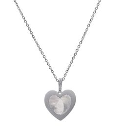 Collar AMEN-EMOTION acero con corazón y esmalte. EMACCLCUB3