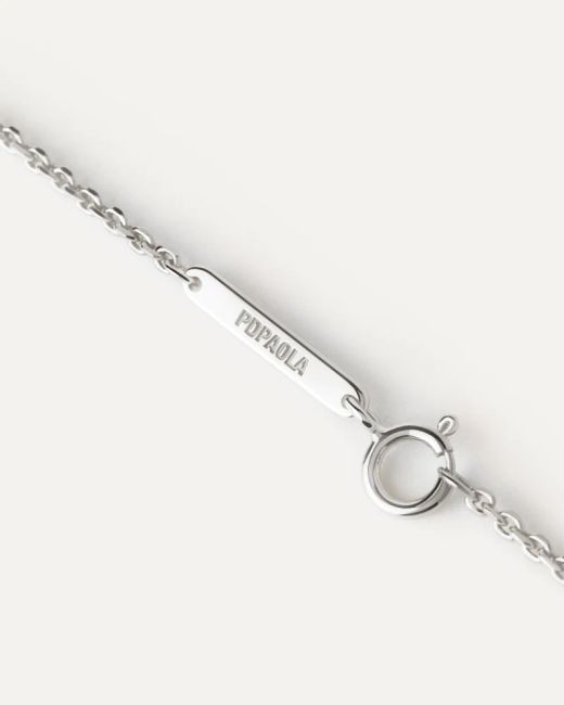 Collar PDPAOLA cadena de plata Essential. CO02-910-U