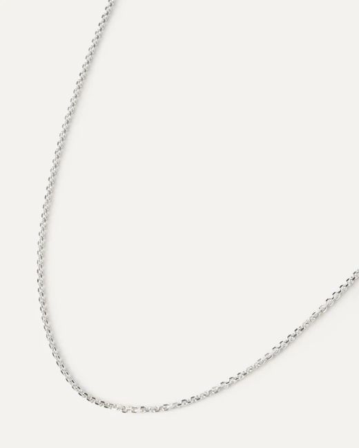 Collar PDPAOLA cadena de plata Essential. CO02-910-U