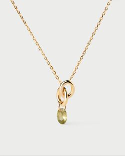 Collar PDPAOLA Lily verde. CO01-845-U