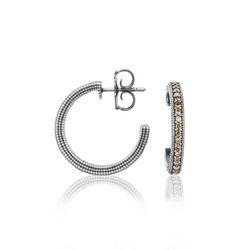 Criollas SUNFIELD  plata y circonitas. PE062530