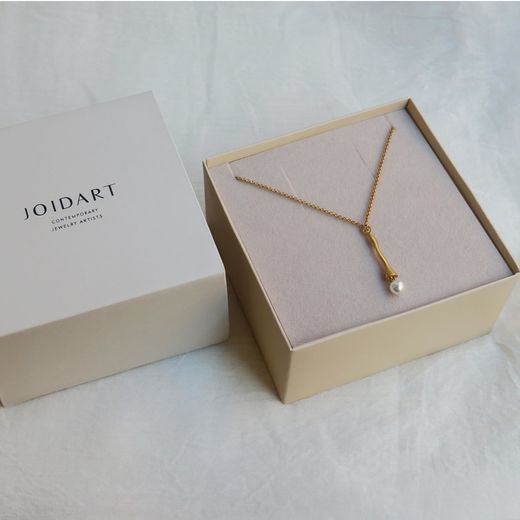 Gargantilla JOIDART dorada ECLAT blanco. J3404CO020000