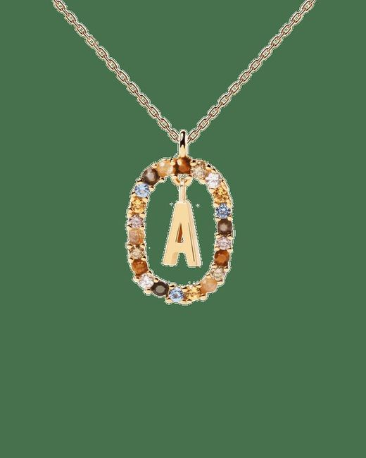 Gargantilla PDPAOLA Collar Letra A. CO01-260-U