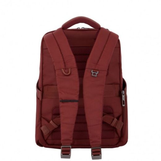 Mochila PIQUADRO poliéster y cuero marrón. CA6219W120/CU