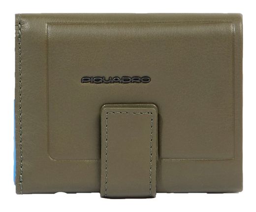 Monedero PIQUADRO Verde, Señora, Piel. PU5957S138R/VE