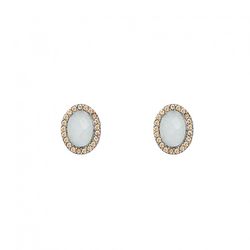 Pendientes SUNFIELD plata, calcedonia y circonitas. PE060638