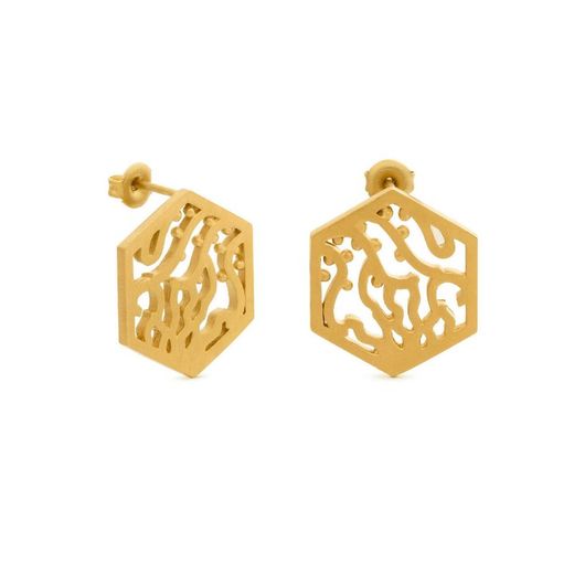 Pendientes JOIDART dorados GAUDÍ. G9997AR033200