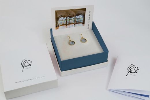 Pendientes JOIDART dorados GAUDÍ. G9997AR083200