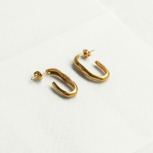 Pendientes JOIDART medianos dorados SAUMA. J3436AR023200