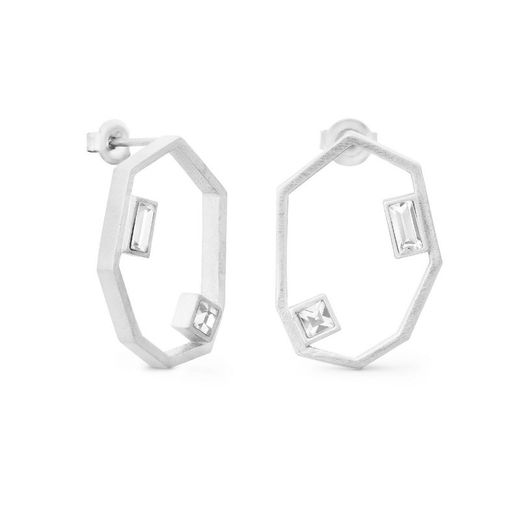 Pendientes JOIDART plata GEODA. J3411AR029000