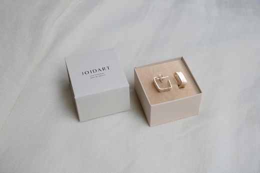 Pendientes JOIDART plata LIGNIS pequeños. J3421AR019000
