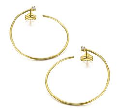 Pendientes LECARRÉ oro y diamantes. GB119OA-00