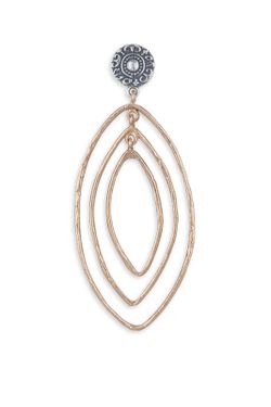 Pendientes PLATADEPALO de Plata 925 y bronce Kyros. WE191X