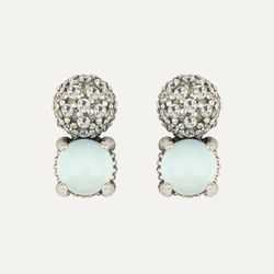 Pendientes SUNFIELD  Helenium Aguamarina. PE064800/17