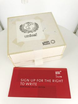 PLUMA UNICEF TOM SACHS MONTBLANC
