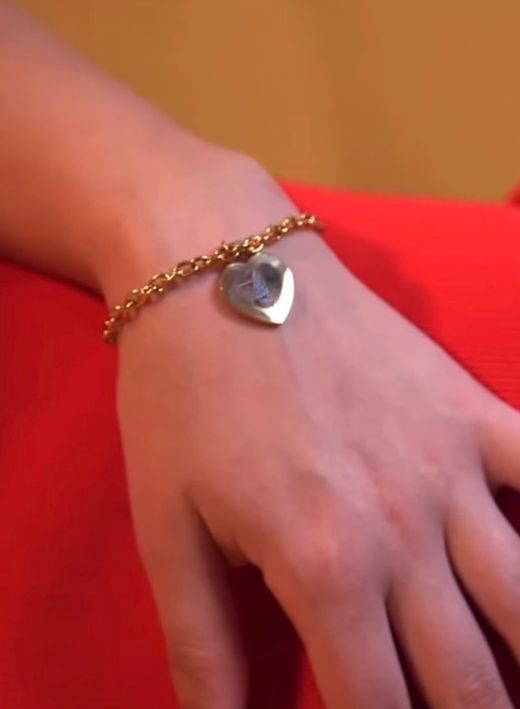 Pulsera AMEN-EMOTION Corazón Acero Baño Oro. EMACBRCUG4