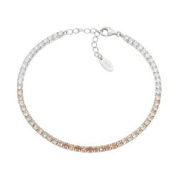 Pulsera AMEN tenis tonos naranjas 2,5 mm. BT25DEBGA17
