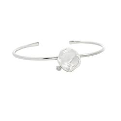 Pulsera MIQUEL SARDÀ de plata, perla y diamante lab. 26266