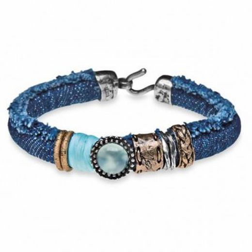 Pulsera PLATADEPALO Tejana. CB24C T/19